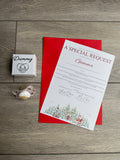 Personalised Santa Dummy Box & Letter