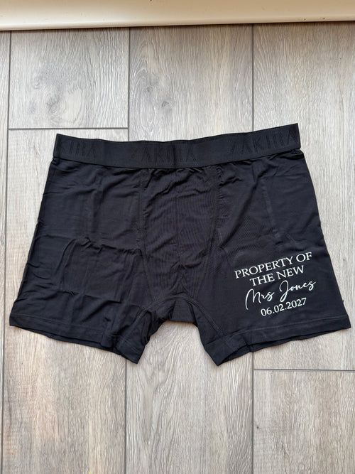 Boxer Shorts & Cold Feet Socks
