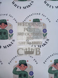 Wedding Post Box Vinyl