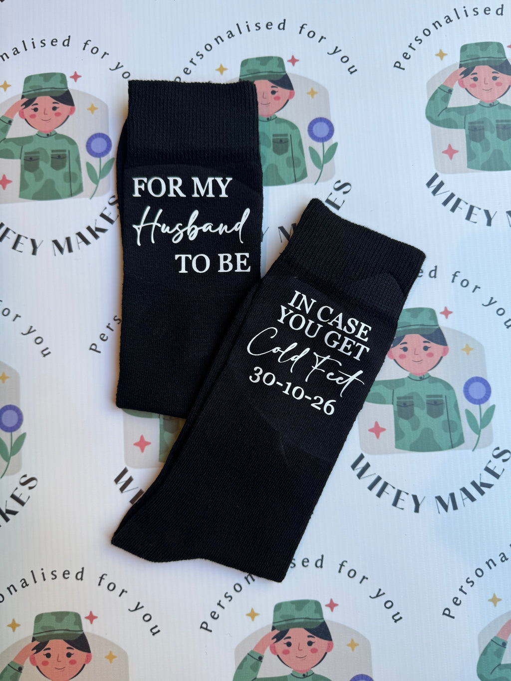 Boxer Shorts & Cold Feet Socks