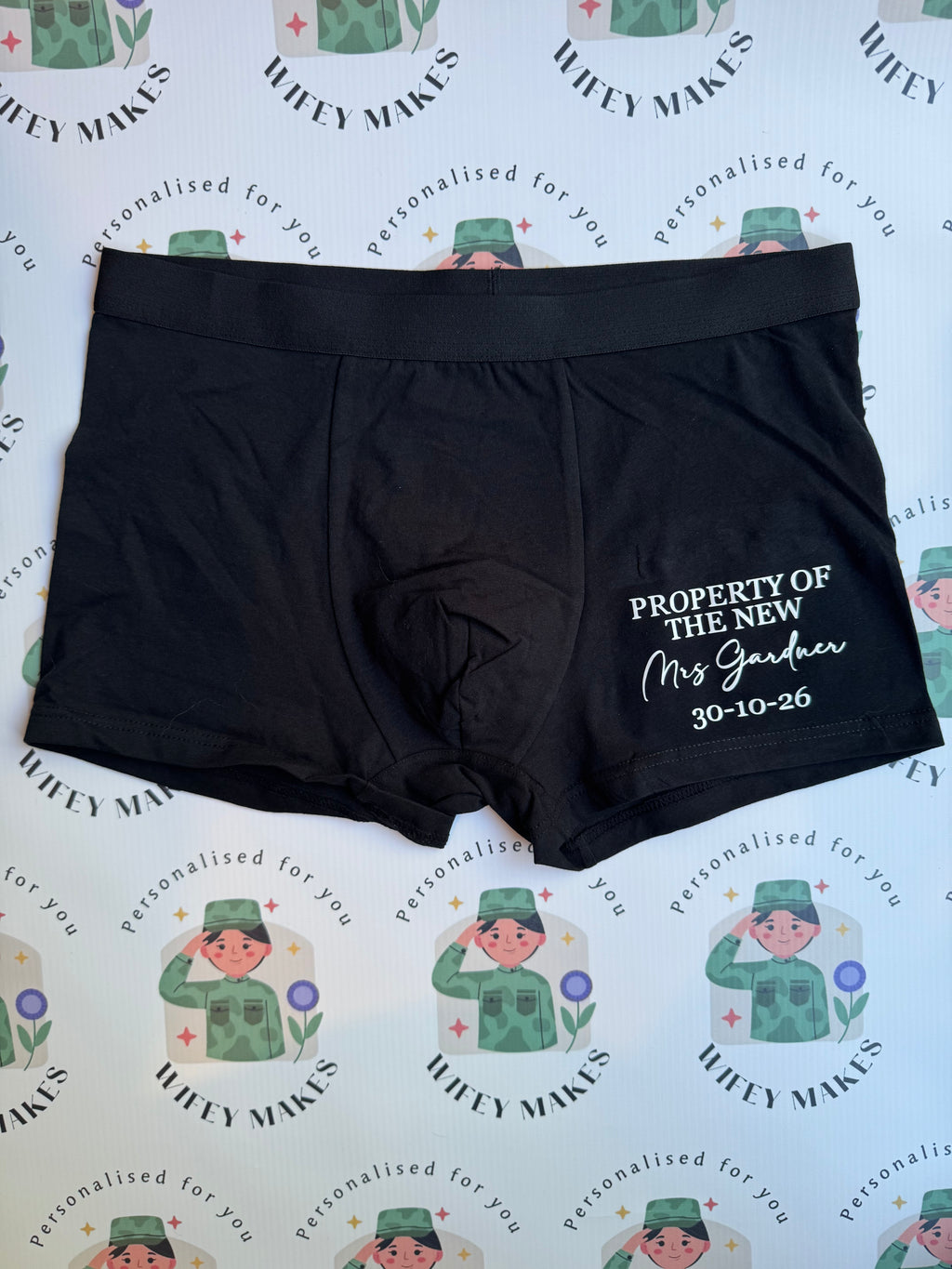Boxer Shorts & Cold Feet Socks