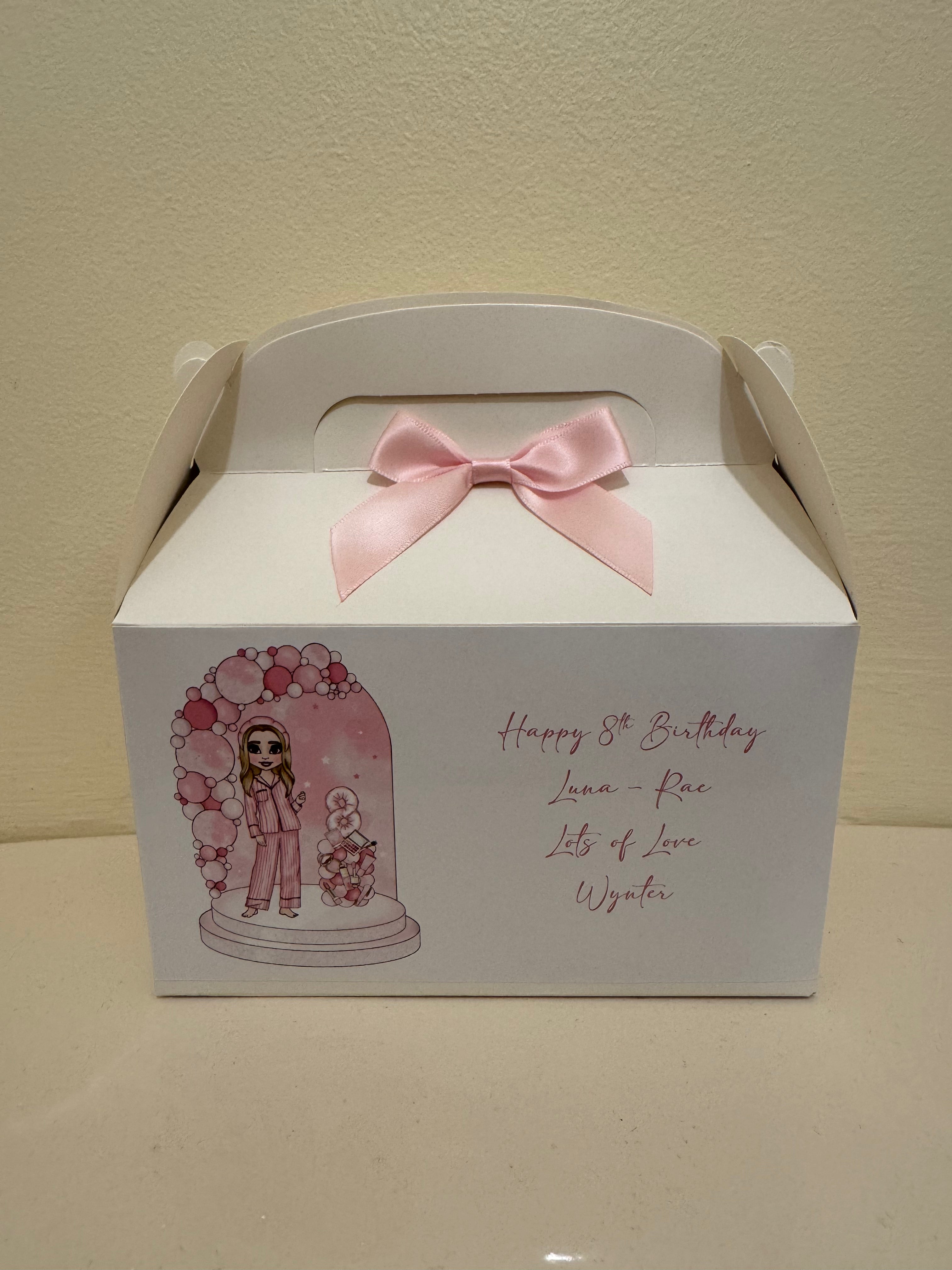 Personalised Make Up Dolly Girl Gift Box