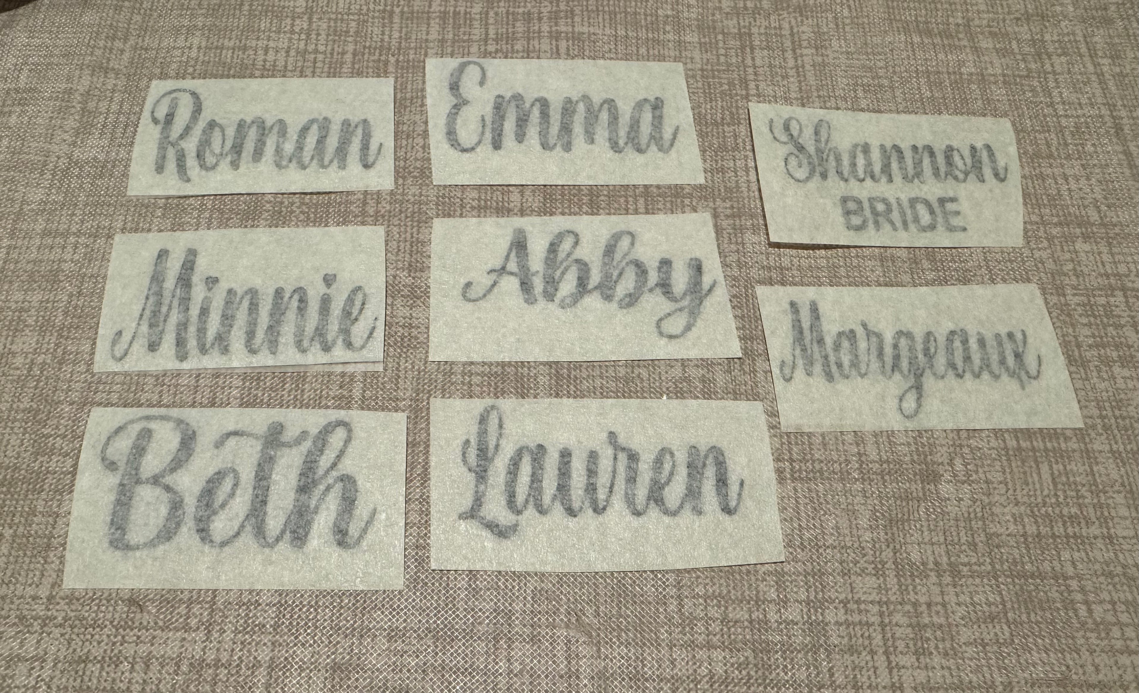 Vinyl Stickers All Variants