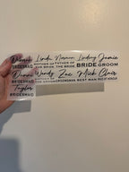 Vinyl Stickers All Variants