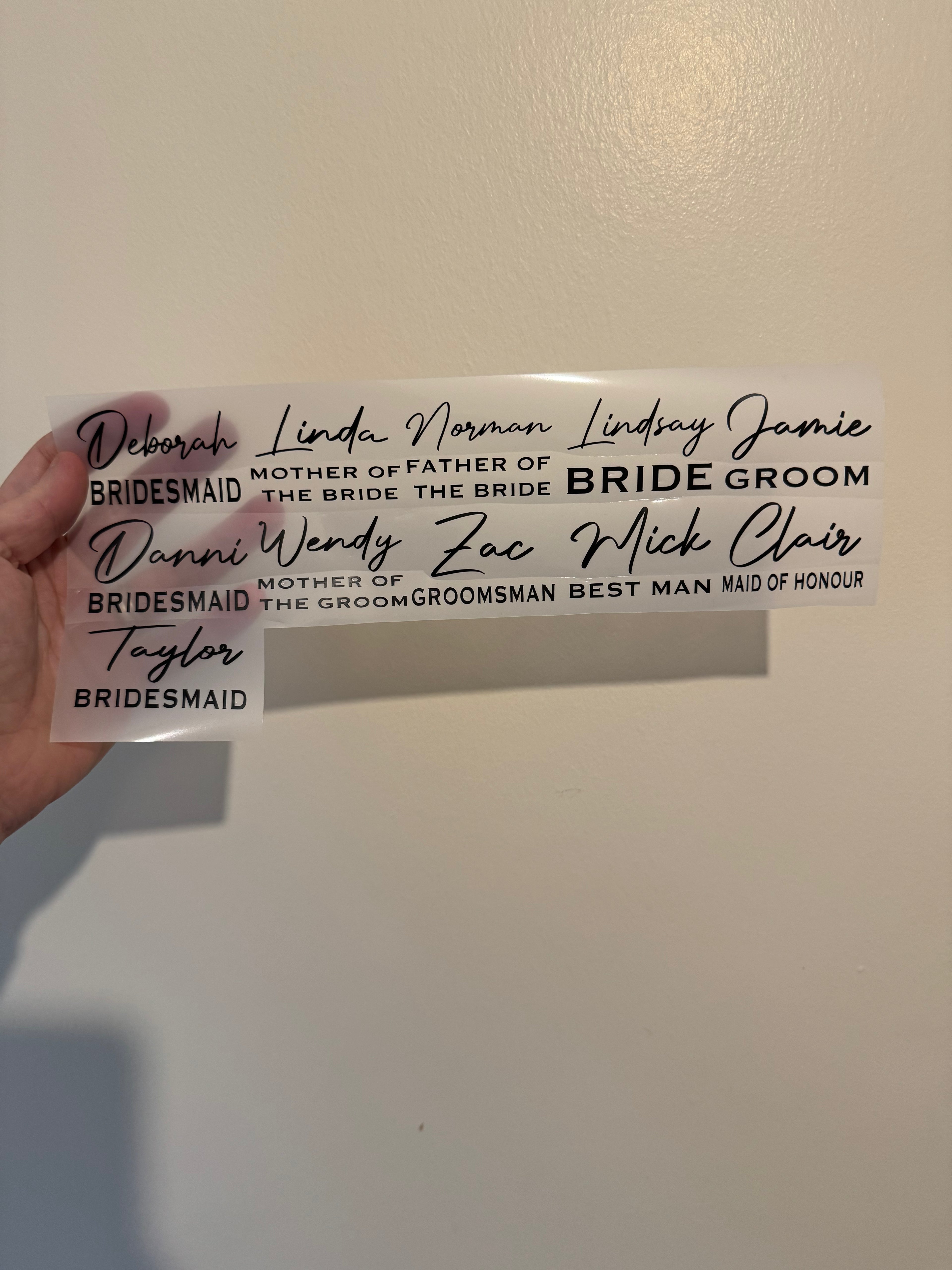 Vinyl Stickers All Variants