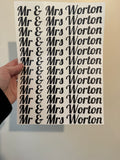 Vinyl Stickers All Variants