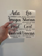 Vinyl Stickers All Variants