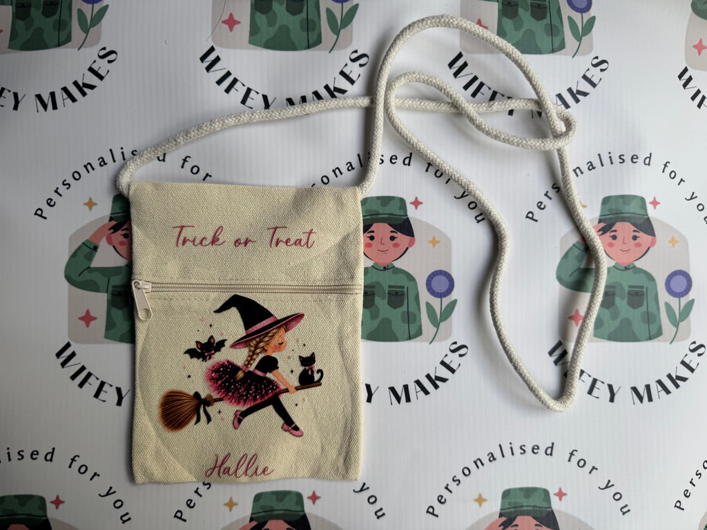 Personalised Halloween Trick or Treat Bags