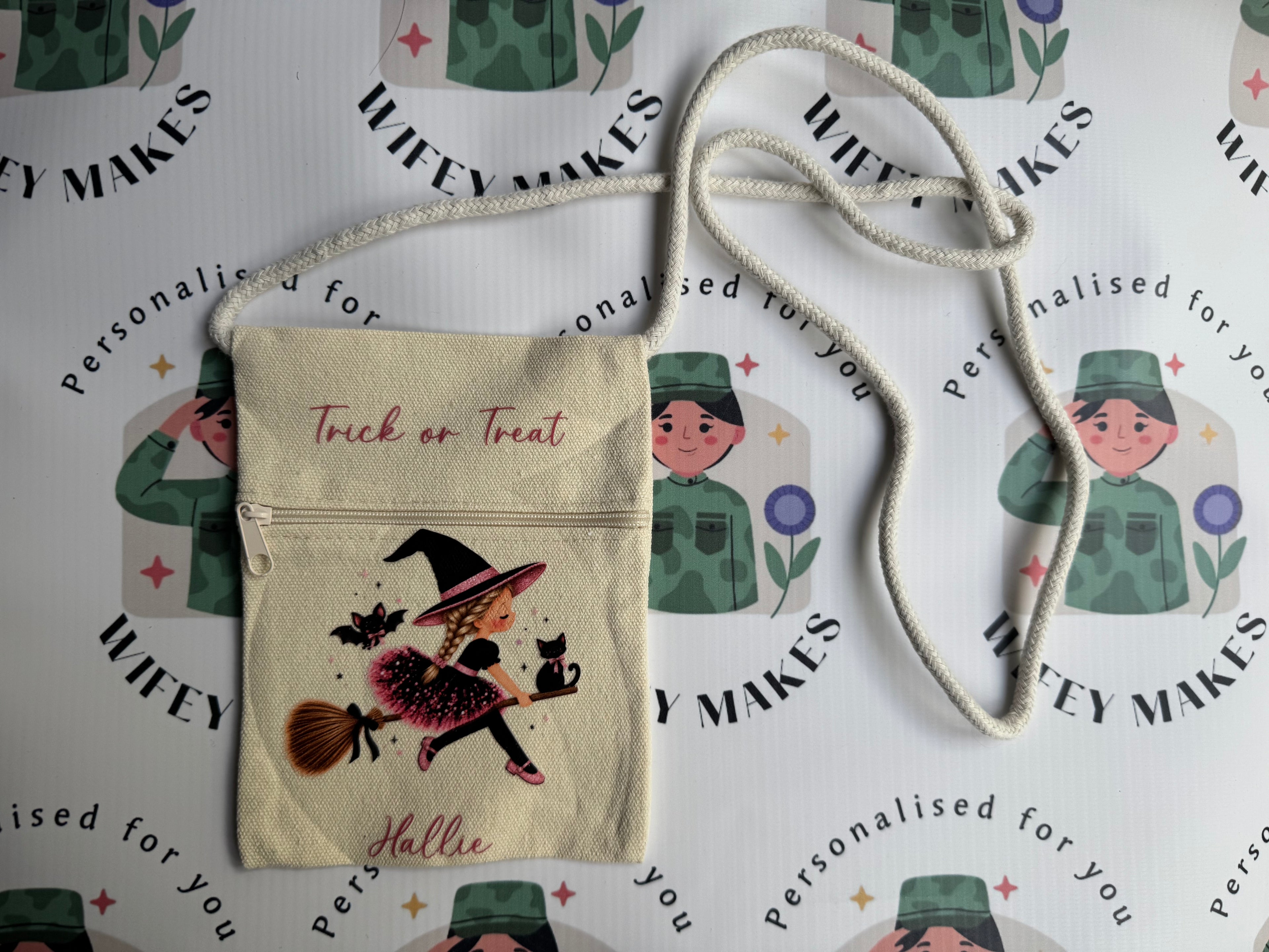 Personalised Halloween Trick or Treat Bags