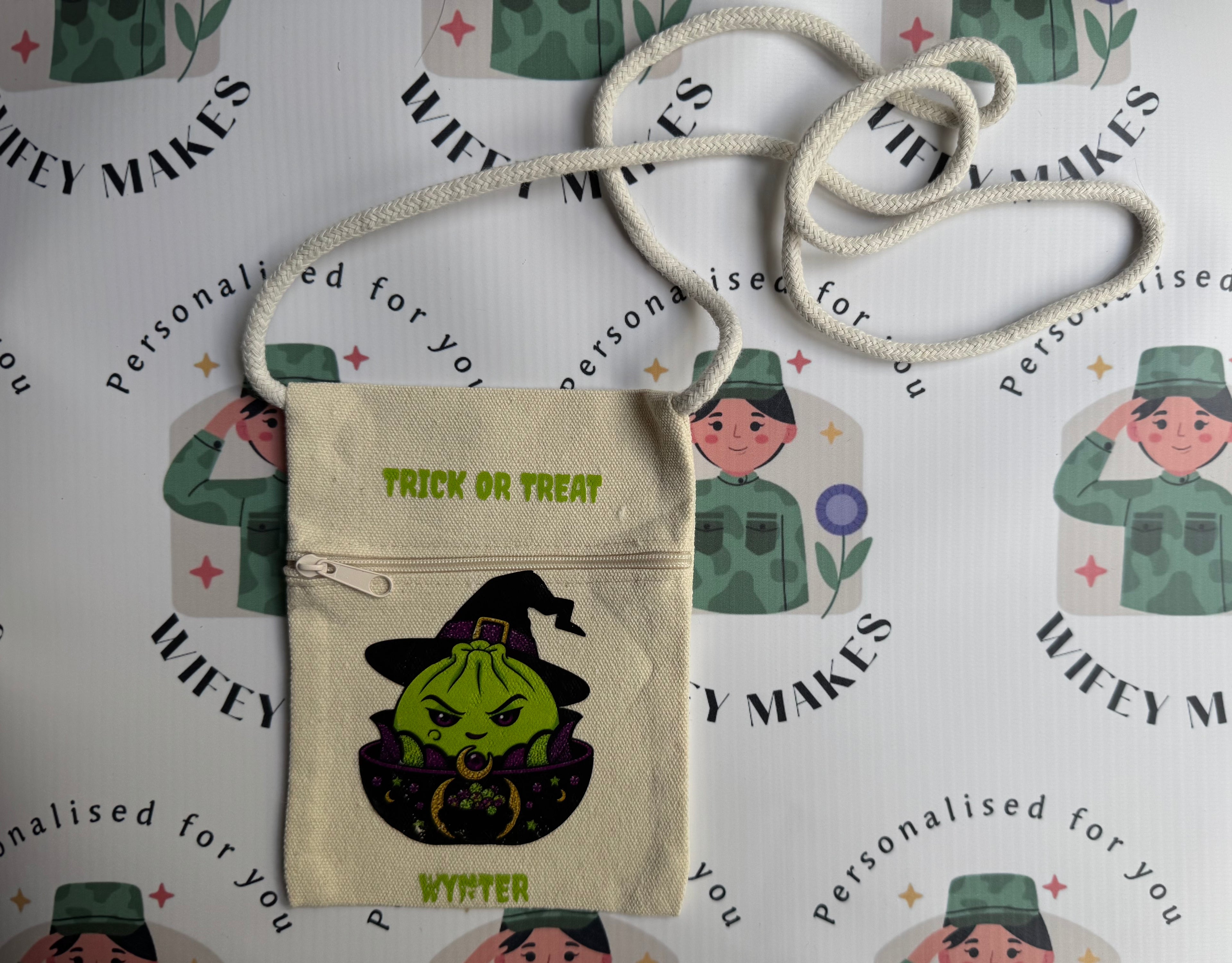 Personalised Halloween Trick or Treat Bags