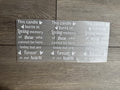 Memorial Items